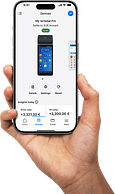 Hand with phone